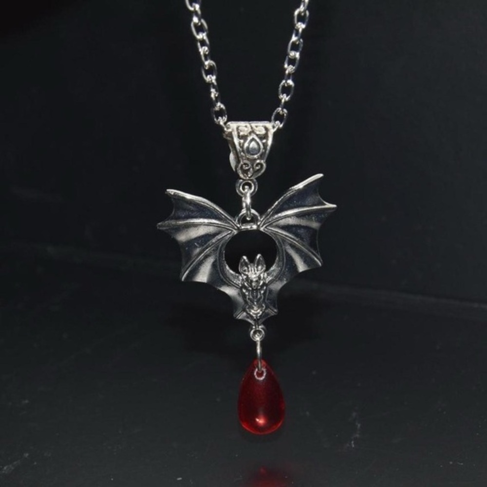 Bat Pendant Necklace